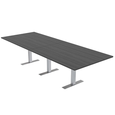 Skutchi Designs 45 in W, 120 in L, 29 in H, Engineered Wood Top, Grey HAR-REC-48x119-T-ASIANNIGHT